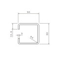 C / máquina de formación de línea en forma de U, rollo de azulejo que forma la máquina